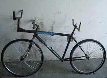 Oto rower do kradzieży drewna!