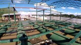 Nieudany skok na pomoście