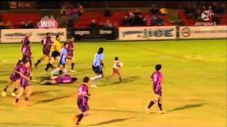 4-letni chłopiec wbiegł na boisko