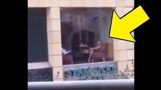 Kobieta przyłapana na masturbacji w restauracji