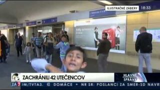 Przerażający gest młodego imigranta