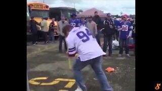 Bat challenge - nowa zabawa amerykańskich kibiców futbolu