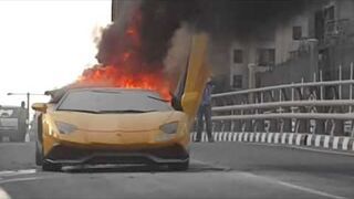 Piłowanie Lamborghini Aventador