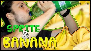 SPRITE AND BANANA CHALLENGE !! | Miszczelendż #1