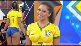Bodypainting w brazylijskiej telewizji