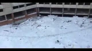 Nieudany skok na bungee. Rosja