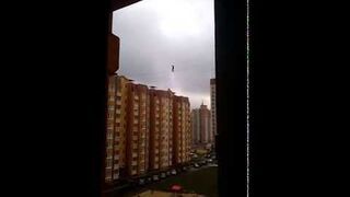 Spacer po linie między blokami