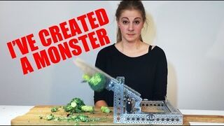 Stworzyła maszynę do krojenia!