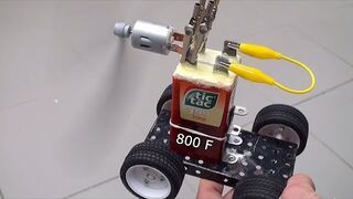 Superkondensator 800F domowym sposobem