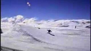 Snowboard vs samochód