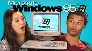 Tak reagują dziś nastolatkowie na Windows 95