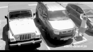 Bo zajął babci miejsce parkingowe..