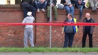 Próba wejścia na murek - 44 Rajd Świdnicki KRAUSE 2016