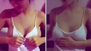 Jak rozpoznać sztuczne piersi? Prezentuje tajska modelka