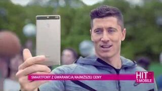 Robert Lewandowski (Lewy) i Tomasz Kot, T-Mobile. Najlepsza sieć!