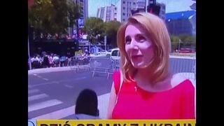 "Niejedną setę ze mną zrobiłeś" Wpadka dziennikarza TVN