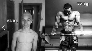 Niezwykła transformacja 15-latka (bez siłowni)