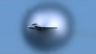 F/A-18 Super Hornet, High Speed Pass Vapor Cone
