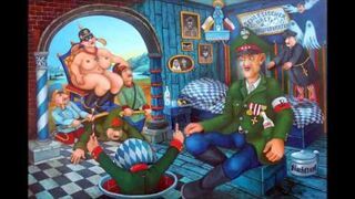 T. Chyła - Pochód Świętych & J.Lipowczan - malarstwo