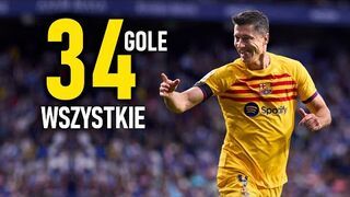 Robert Lewandowski Wszystkie 34 Gole dla Barcelony w Debiutanckim Sezonie 2022/23 ᴴᴰ