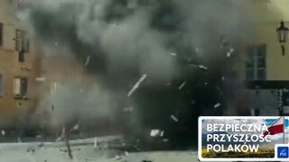 Komenda Główna Policji po wybuchu granatnika