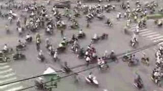 Skrzyżowanie w Hanoi