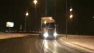 Drift ciężarówką