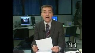 Bójka na antenie w czasie czytania wiadomości