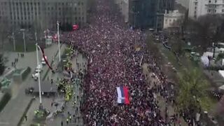 Tak wygląda protest w kraju liczącym 7 milionów mieszkańców