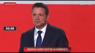 "telekomunikacją miejską" wpadka Rafała Trzaskowskiego podczas debaty w TVP