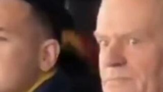 Tymczasem na meczu Polska-Litwa "Donald matole"