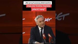 "Nieprzymusowa, inaczej trzeba będzie płacić karę"