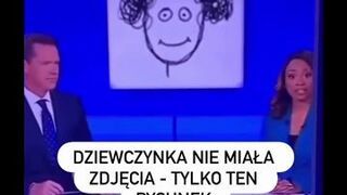 Dziewczynka szukała taty, zrobiła portret pamięciowy