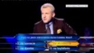 Milionerzy ,,Pierwszy polski milioner'' Pytanie za milion