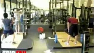 Weight Lifting Fail