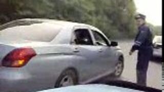 Popisy na drodze i wpadka z policją