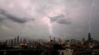 Pioruny poraziły Chicago