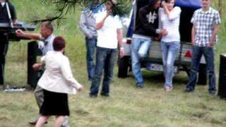 Tańce na odpuście w Kamiance