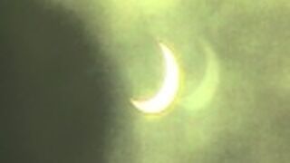 Zacmienie Słońca 4 stycznia 2011 Kowaniec Nowy Targ