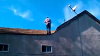 Backflip z dachu