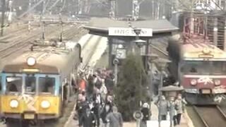 PKP pociąg pełen ludzi!