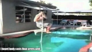 Pool Jump Back Break FAIL