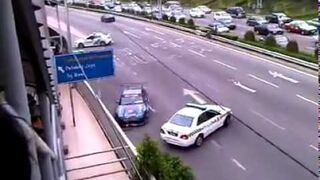 Police vs Drifter