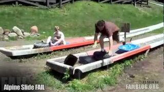 Alpine Slide FAIL
