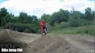 Bike Jump FAIL