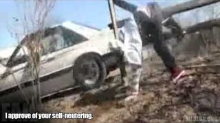 Moving Car Jump FAIL
