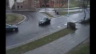 Nie wyrobił się na zakręcie