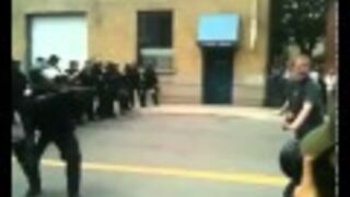 TORONTO: Policja strzela do protestujących