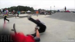 Skate Park Etiquette FAIL