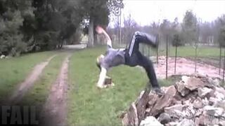 Outdoor Gymnastics FAIL